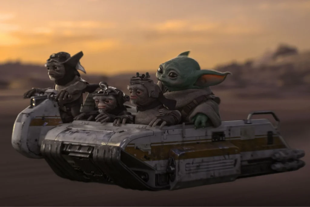 The Mandalorian and Grogu