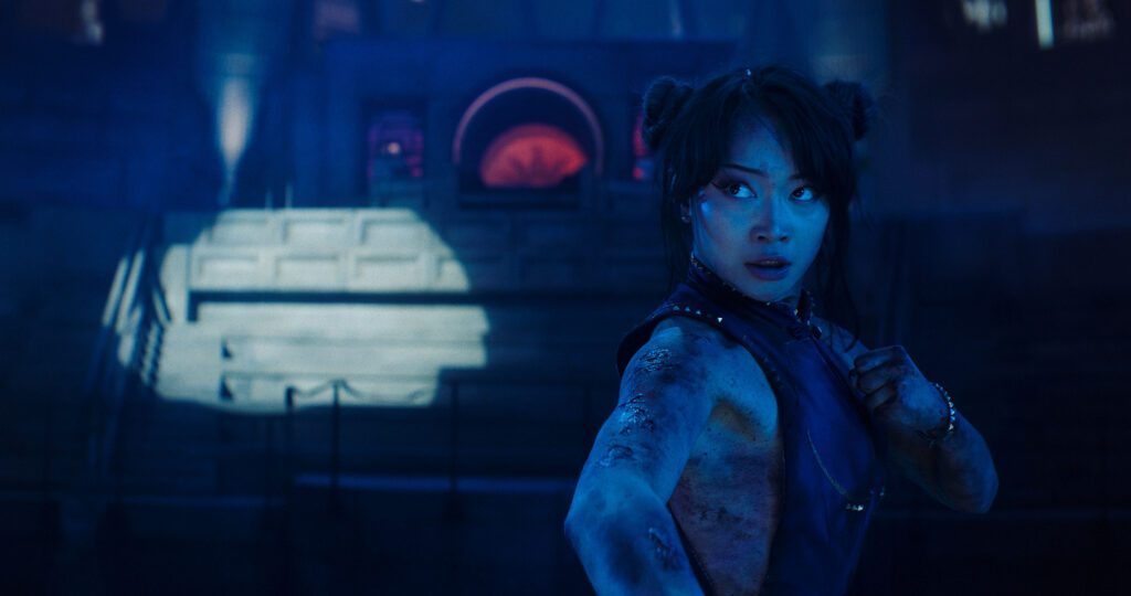 Chun-Li in una scena di STreet Fighter.