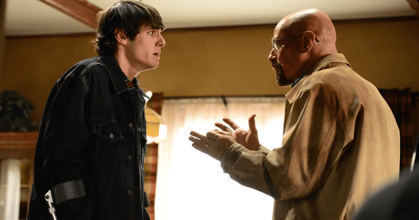 RJ Mitte, bryan cranston, breaking bad