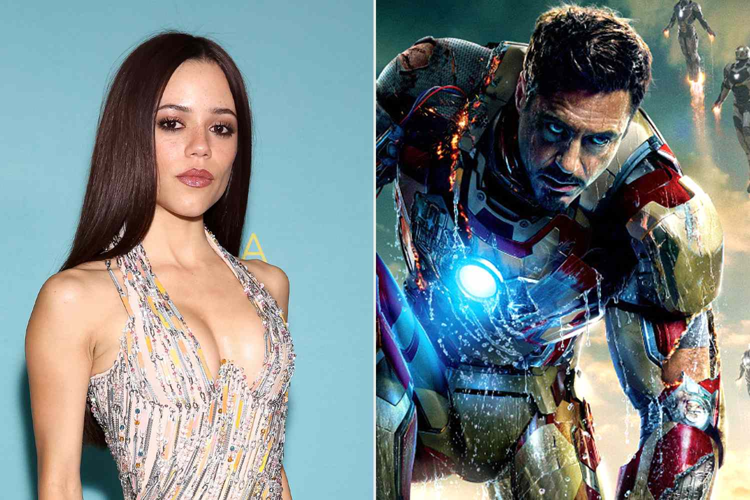Jenna Ortega, iron man